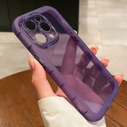 Nárazuvzdorný průhledný silikonový kryt na telefon, měkký průhledný nárazníkový kryt pro modely iPhone - náhled 2
