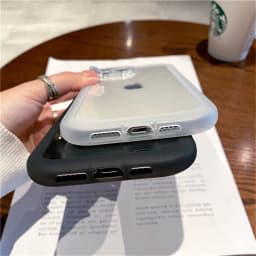 Nárazuvzdorný průhledný silikonový kryt na telefon, měkký průhledný nárazníkový kryt pro modely iPhone - náhled 5