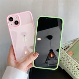 Průhledný silikonový nárazuvzdorný kryt na telefon pro iPhone 16 15 14 13 12 11 Pro Max XR XS - náhled 5