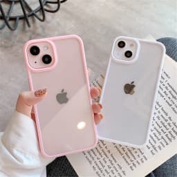 Průhledný silikonový nárazuvzdorný kryt na telefon pro iPhone 16 15 14 13 12 11 Pro Max XR XS - náhled 2