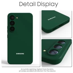 Silikonový kryt pro Galaxy S24 S23 S22 S21 A55 A54, nárazuvzdorný, měkký, ochranný kryt pro telefon - náhled 4