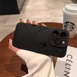 Měkký cestovní kryt s motivem trasy letadla pro iPhone 15 14 13 12 11 Pro Max XR XS SE - náhled 3