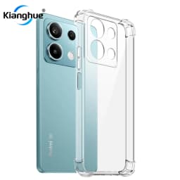 Nárazuvzdorný průhledný silikonový kryt na telefon, ultra tenký měkký TPU kryt pro řadu Redmi Note - náhled 2