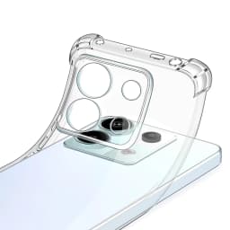 Nárazuvzdorný průhledný silikonový kryt na telefon, ultra tenký měkký TPU kryt pro řadu Redmi Note - náhled 7