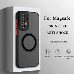 Bezdrátové nabíjecí pouzdro pro Samsung Galaxy S20 S21 S22 S23 S24 Ultra nárazuvzdorný průhledný kryt - náhled 7