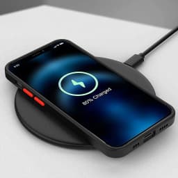 Bezdrátové nabíjecí pouzdro pro Samsung Galaxy S20 S21 S22 S23 S24 Ultra nárazuvzdorný průhledný kryt - náhled 6