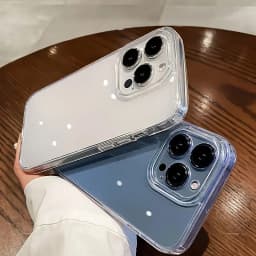 Ultra tenký průhledný kryt na telefon, nárazuvzdorný zadní kryt pro více modelů - náhled 6