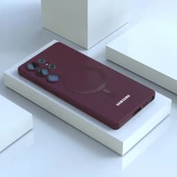 Magnetický měkký silikonový kryt na telefon pro Galaxy S25 S24 S23 S22 S21 Ultra Plus FE modely - náhled 5