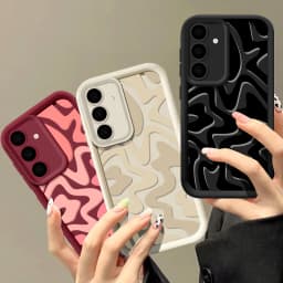 Pruhované TPU pouzdro na telefon pro Samsung Galaxy A17 A56 A16 A36 A55 A54 A15 A25 A35 5G S25 S24 S23 S22 - náhled 3