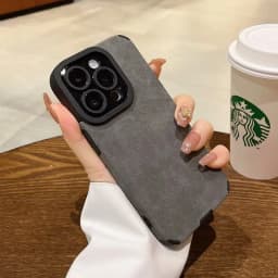 Kožené pouzdro na telefon s celou ochranou objektivu pro iPhone 16 15 14 13 12 11 Pro Max Plus - náhled 4