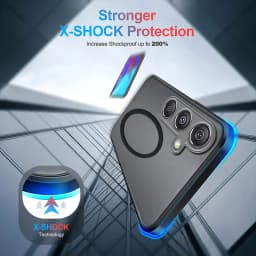 Magnetický nárazuvzdorný matný kryt Armor pro Galaxy A Series A16 A15 A14 A25 A26 A32 A34 A35 A36 - náhled 5