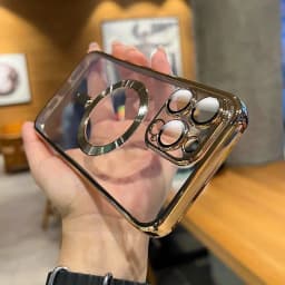 Silikonový ochranný kryt MagSafe kompatibilní s bezdrátovým nabíjením, nárazuvzdorný, pro iPhone - náhled 3