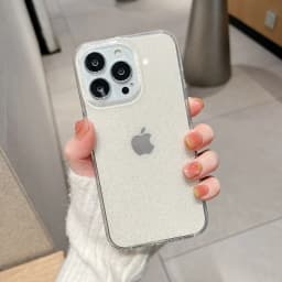 Třpytivý průhledný kryt pro iPhone 16, 15, 14, 13, 12, 11, Pro Max, Mini XS, XR, 8, 7, Plus - náhled 7