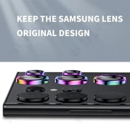Ochranný kryt z tvrzeného skla pro fotoaparát Samsung Galaxy S25 S24 S23 S22 Ultra - náhled 5