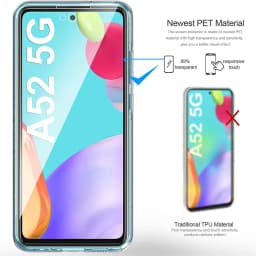 Silikonový kryt na telefon s 360° ochranou pro Samsung Galaxy A52, A53, A54, A55, A32, A33. - náhled 3