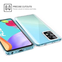 Silikonový kryt na telefon s 360° ochranou pro Samsung Galaxy A52, A53, A54, A55, A32, A33. - náhled 4
