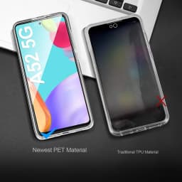 Silikonový kryt na telefon s 360° ochranou pro Samsung Galaxy A52, A53, A54, A55, A32, A33. - náhled 7