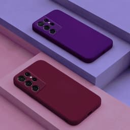 Silikonový kryt s tekutým povrchem pro Samsung Galaxy S25 S24 S23 S22 S21 S20, nárazuvzdorný, měkký - náhled 3
