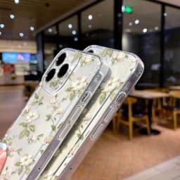 Silikonový kryt s květinovým vzorem, nárazuvzdorný, pro iPhone 7 8 Plus X XR XS 11 12 13 14 15 16 Pro Max SE - náhled 7