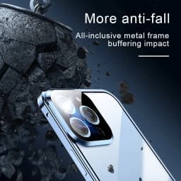 Magnetické oboustranné skleněné pouzdro na telefon s 360° plnou ochranou pro iPhone 16 15 14 13 12 Pro Max - náhled 7