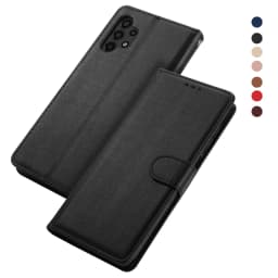 Kožené flipové pouzdro a ochranný kryt pro Huawei P40 P30 P20 Pro P10 Smart Y7 Y6 Y5 Mate 20 - náhled 2