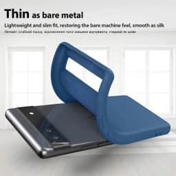 Silikonový ochranný kryt na telefon pro Google Pixel 8 7 6 Pro 6A 7A, nárazuvzdorný, měkký - náhled 5