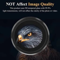 Ochranný kryt pro fotoaparát Samsung Galaxy S24 Ultra s HD sklem a ochranným kroužkem pro kryt objektivu - náhled 7