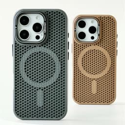 Chladicí pouzdro na telefon s voštinovou síťovinou a bezdrátovým nabíjením pro iPhone 16 15 14 13 12 11 Pro Max - náhled 2