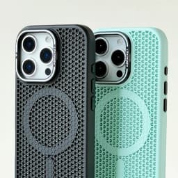 Chladicí pouzdro na telefon s voštinovou síťovinou a bezdrátovým nabíjením pro iPhone 16 15 14 13 12 11 Pro Max - náhled 4