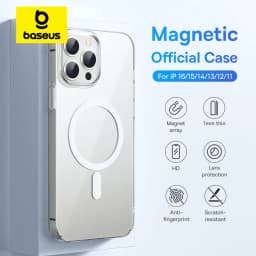 Magnetický kryt na telefon pro iPhone 16 15 14 13 12 Pro Max s bezdrátovým nabíjením, kompatibilní s krytem - náhled 2