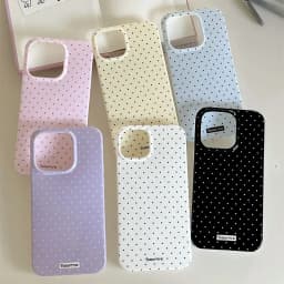 Pouzdro s puntíky pro iPhone 16, 15, 14, 13, 12, 11 Pro Max, ultra tenké, nárazuvzdorné - náhled 7