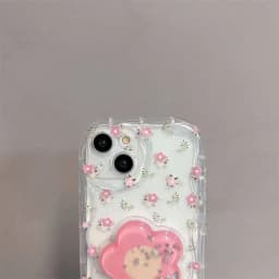 Pouzdro na telefon s květinovým vzorem a stojánkem pro Samsung Galaxy S24 S25 S23 S22 A56 A55 A54 A35 A16 A15 A05 - náhled 6