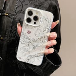 Akrylový kryt na telefon Dragon Totem, nárazuvzdorný, pro iPhone 7-16 Pro Max - náhled 4