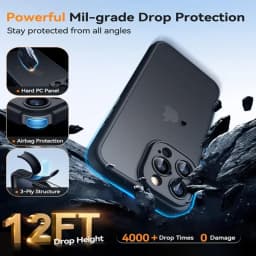 Matný silikonový kryt na telefon pro iPhone 16 15 14 13 12 11 Pro Max Mini XR XS nárazuvzdorný kryt - náhled 4