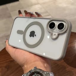 Průhledný magnetický kryt na iPhone s bezdrátovým nabíjením - průhledný nárazníkový kryt pro všechny modely - náhled 7