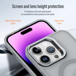 Magnetický kryt na telefon se stojánkem pro iPhone 16 15 14 13 12 Nárazuvzdorný kryt pro bezdrátové nabíjení - náhled 7