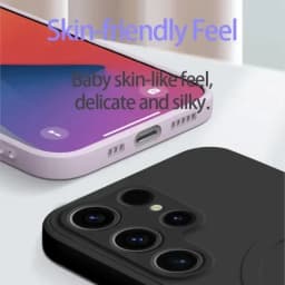 Magnetické bezdrátové nabíjecí pouzdro pro Samsung Galaxy S25 S24 S23 S22 S21 Ultra nárazuvzdorné silikonové pouzdro - náhled 4