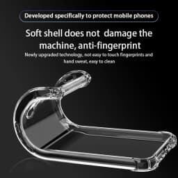 Průhledný nárazuvzdorný kryt na telefon pro P20 P30 P40 P50 Pro Lite Honor 50 60 Mate Clear Cover - náhled 4