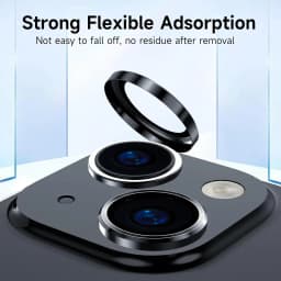 Ochranný kryt objektivu fotoaparátu pro iPhone 16, 15, 14, 13, 12, 11 Pro Max Plus Mini - náhled 3