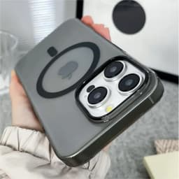 Ultra tenký průhledný magnetický kryt pro iPhone 16 15 14 13 12 Pro Max s bezdrátovým nabíjením, kompatibilní s... - náhled 7