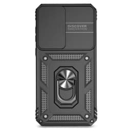 Pouzdro s držákem prstenu pro Galaxy A Series, nárazuvzdorné, ochranné s ochranou objektivu fotoaparátu - náhled 4