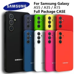 Silikonové pouzdro na telefon s měkkým povrchem pro Galaxy A55 A54 A53 A52 A35 A34 A33 A32 - náhled 2
