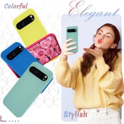 Tekutý silikonový kryt na telefon Měkký TPU kryt pro Google Pixel 9 Pro XL 8A 7A 6A 5A Ochrana - náhled 7