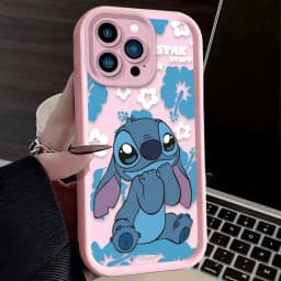 Kryt na telefon s kresleným stehem pro iPhone 16 15 14 13 12 11 Pro Max XR SE nárazuvzdorný zadní kryt - náhled 7