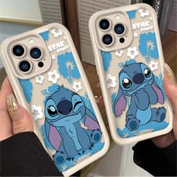 Kryt na telefon s kresleným stehem pro iPhone 16 15 14 13 12 11 Pro Max XR SE nárazuvzdorný zadní kryt - náhled 3