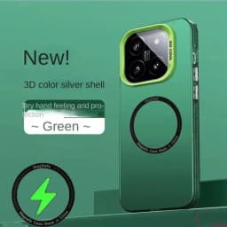 Bezdrátové nabíjecí matné matné pouzdro na telefon s nárazy pro Xiaomi 14 15 13T 14T Pro Poco - náhled 2