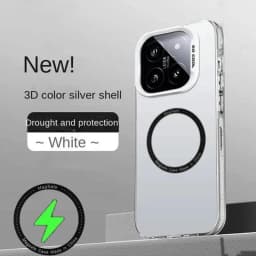 Bezdrátové nabíjecí matné matné pouzdro na telefon s nárazy pro Xiaomi 14 15 13T 14T Pro Poco - náhled 3
