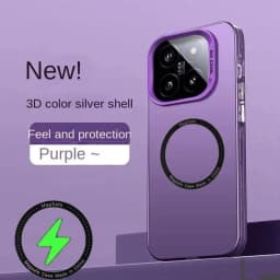 Bezdrátové nabíjecí matné matné pouzdro na telefon s nárazy pro Xiaomi 14 15 13T 14T Pro Poco - náhled 5