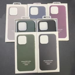 Kožený kryt MagSafe pro iPhone 16 15 Pro Max Plus s bezdrátovým nabíjením a magnetickým krytem na telefon - náhled 2