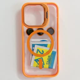 Magnetický nárazuvzdorný kryt na telefon se stojánkem - ochranný kryt ze skla pro modely iPhone - náhled 4